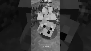 Golem killed My Dog 😣🥺 : Minecraft #Shorts #minecraftshorts