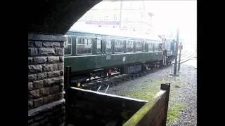 KWVR - Class 08 (08 266) shunting a Class 101 Car into the Shed