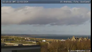 22 March 2024 - St Andrews WeatherCam Timelapse