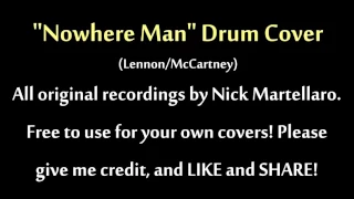 Nowhere Man (Beatles Drums ISOLATED Backing Track Cover)