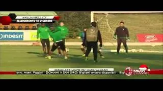 Milanello Allenamento 10 12 2013 Part 2