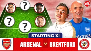 Arsenal vs Brentford | Starting XI Live | Premier League