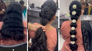 ఈ రోజు Class లో Engagement Hairstyle Step By Step / కల్పన అకాడమీ / Kalpana Trends