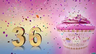 36 years congratulations. 36th birthday song. Happy Birthday To You 36 Funny Birthday Video.