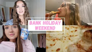 HOW I SPENT MY BANK HOLIDAY WEEKEND VLOG | lots of food and alcohol