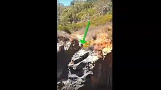 "Cliff Jumper" Bigfoot VANISHES on camera! (Don't Miss the Bonus!)