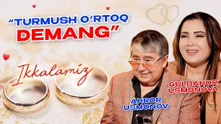 Ahror Usmonov: “Turmush o’rtoq demang!” Ikkalamiz