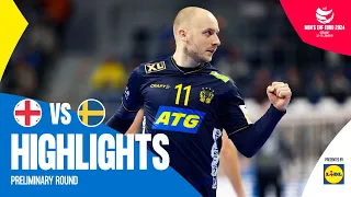 Sweden keeps on winning! | Georgia vs Sweden | Highlights | Men's EHF EURO 2024