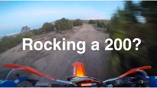 Riding a KTM 200 XC-W for the First Time | Episode 250