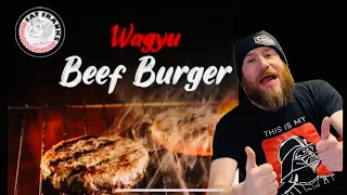 Fat Franks wagyu beef burger ￼