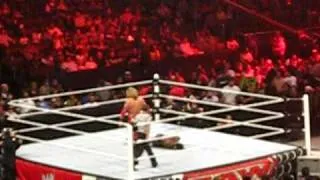 Edge Spears R-Truth and confronts Sheamus on Monday Night Raw 8-23-2010 (recorded on 8-16-2010)