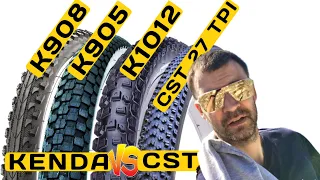 🚴‍♂️Kenda K905 vs K908 vs K1012 vs CST ВЕЛОСИПЕДНЫЕ ШИНЫ + антипрокольная жидкость🍼