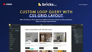 Bricks Builder -  Custom Loop Query with CSS Grid | Tutorials