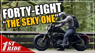 2021 Harley Sportster 1200 48 Review and First Ride - Good first bike?