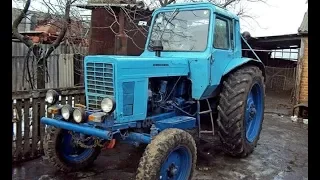 Трактор МТЗ-80  история создания.