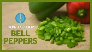 How To Chop Bell Pepper
