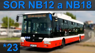 Autobusy SOR NB12 a NB18 | Advent 2022 - 23. díl