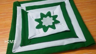How to make simple handmade /doormat/carpet/ragrug/tablemat ,homemade project ideas,DIY clothe hacks