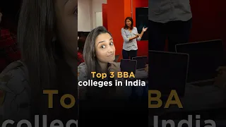 Top 3 BBA colleges in India #shorts