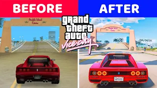 GTA Vice City Best *High Graphics* Mod😍For Low End PC | 1GB Ram | No Graphics Card!