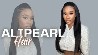 New Pre Styled Straight Wig For BEGINNERS | Honest Review | Alipearl Hair