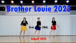 Brother Louie 2023 Linedance demo Beginner @ARADONG linedance