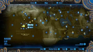 Gerudo Scimitar respawn location