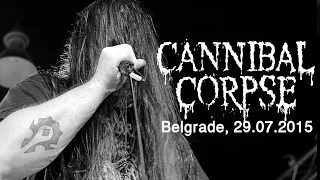 CANNIBAL CORPSE - Live in Belgrade / Serbia (29.07.2015)