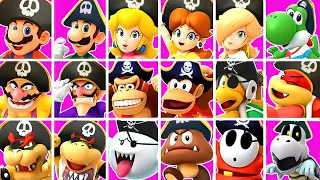 Super Mario Party - Special All Characters Pirate Outfit (Hardest Difficulty)