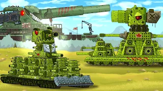 WE KV-44 and Karl-44 will not stop before the enemies! GREAT STORY! - Cartoons about tanks