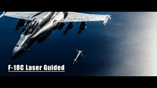 DCS World | F-18 Laser Guided Bombs in 3 minutes