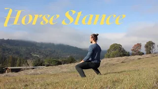 Tips for a solid, safe Horse Stance position