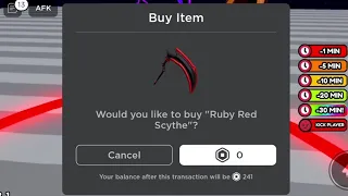 Sniping The "Ruby Red Scythe" ( Roblox UGC Limiteds )
