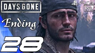 DAYS GONE - Gameplay Walkthrough Part 28 - Ending & Final Boss Fight (PS4 PRO)