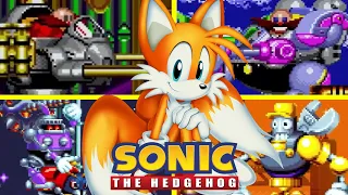 Sonic 1, 2, CD, 3&K & Mania: All Bosses as Tails
