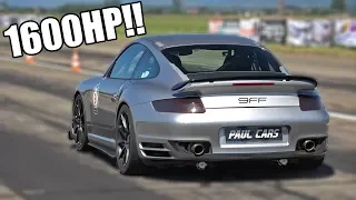 1600HP 9ff Porsche 997 Turbo Top Speed 351km/h (218mph)