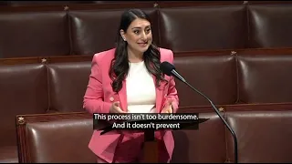 Rep. Sara Jacobs Speaks on House Floor About the 4th Amendment Is Not For Sale Act