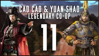 SPLASHING CASH - Cao Cao & Yuan Shao (Legendary Co-op) - Total War: Three Kingdoms - Ep.11!