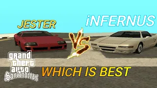 Infernus vs Jester | GTA SAN ANDREAS | WHICH IS BEST