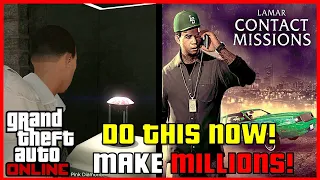 DO THIS NOW TO MAKE MILLIONS | Lamar Contact Missions & Acid Sell Missions | GTA 5 Online Tutorial