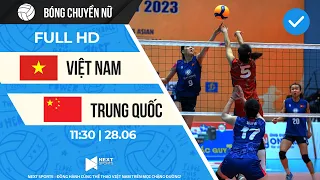 FULL HD | Việt Nam - Trung Quốc | Áp lực khủng khiếp từ các cô gái Việt Nam