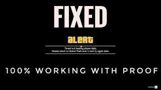 GTA 5 Timed Out Loading player data Quick fix 100% working with LIVE PROOF [IN HINDI]