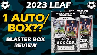 2023 Leaf Soccer Blaster (1 AUTO GUARANTEED!) 2x Box Review