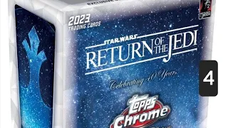 Topps Return of the Jedi Chrome Sapphire box #4