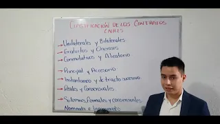 Clasificación de los Contratos Civiles