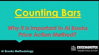 How to Count legs / Bars on the Al Brooks methodology! Why this is important in Price Action?