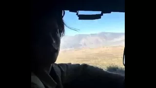 Cole Sprouse singing on his road adventure with KJ Apa.