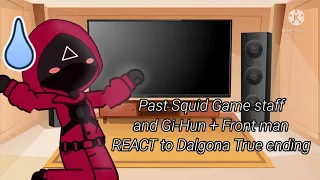 ll Past Squid Game staff and Gi-Hun + Front man reacts to Squid Game Dalgona true ending ll