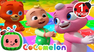 Animal Colors Dance | Cocomelon - Nursery Rhymes | Colors for Kids