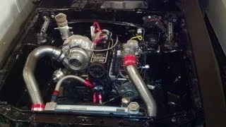 Turbo 4 Mustang Idle Vid Plus 9sec Pass